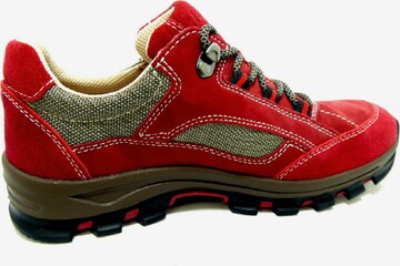 JANA Athletic Lace-Up Shoes in Red