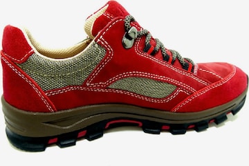 JANA Athletic Lace-Up Shoes in Red