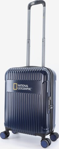 National Geographic Suitcase 'Transit' in Blue: front