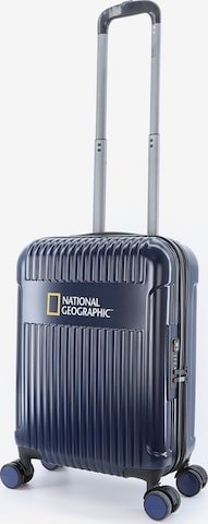 National Geographic Suitcase 'Transit' in Blue: front