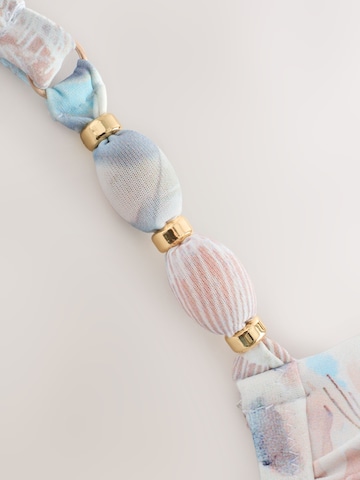 Next T-shirt Bikini top in Blue