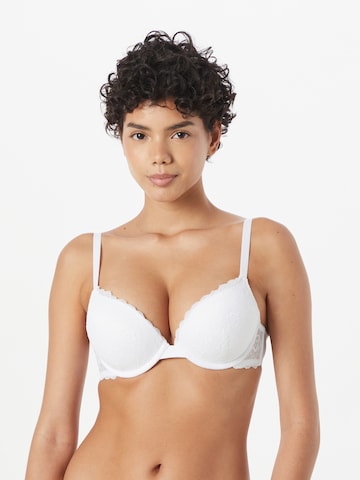 Lindex Push-up Bra 'Linnea' in White: front