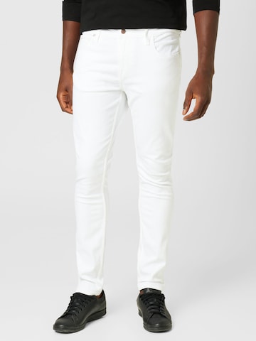 GUESS - Slimfit Calças de ganga 'CHRIS' em branco: frente