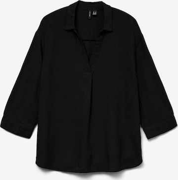 Camicia da donna 'VMLinn' di VERO MODA in nero: frontale