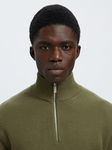 SELECTED Pullover 'SLHDANE' i grøn