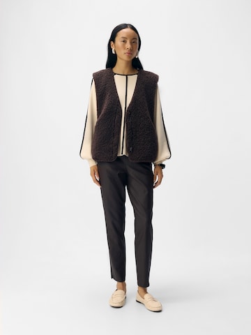 OBJECT Vest 'OBJELLA' in Brown