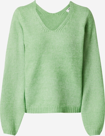 JDY Sweater 'SILJA' in Green: front