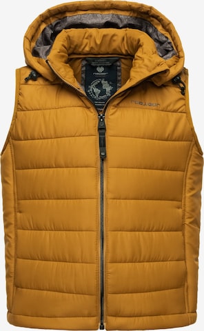 Ragwear Vest 'Vitek' in Yellow: front