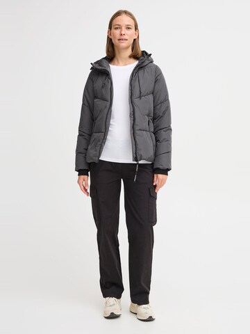 Veste d’hiver ' JUCHENA ' Oxmo en gris