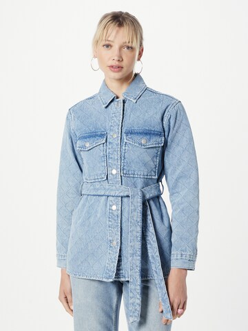 Veste mi-saison Dorothy Perkins en bleu : devant