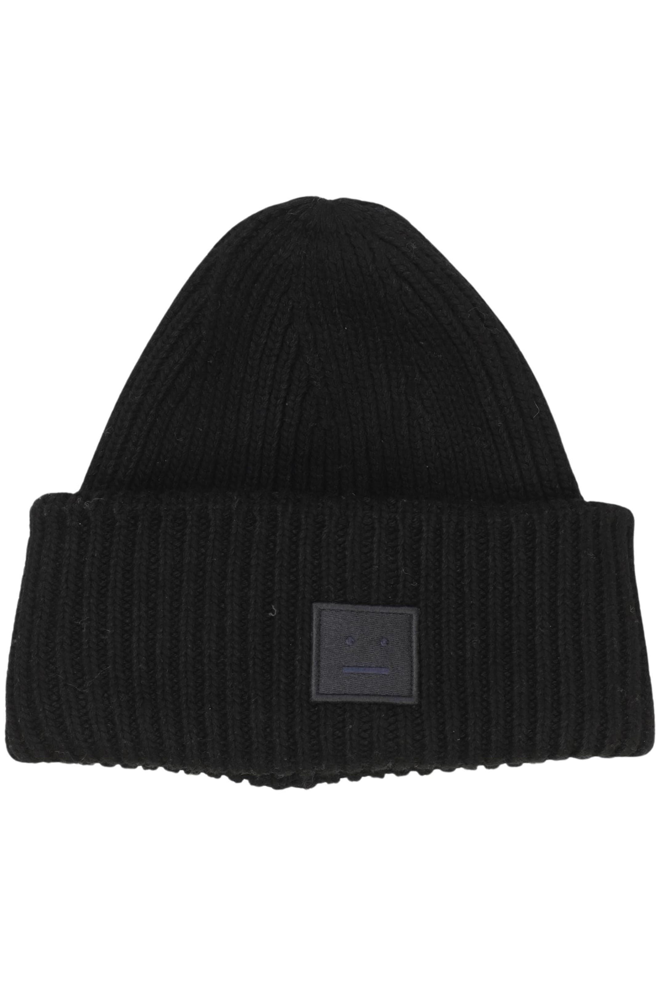 Acne Studios Hat & Cap in 56 in Black: front