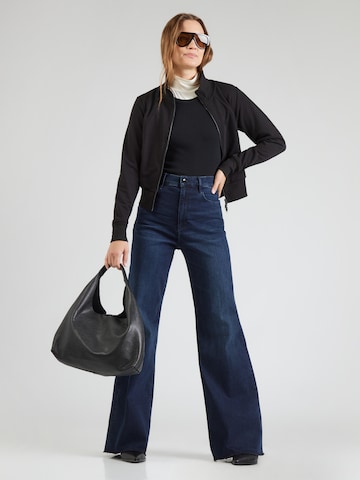 G-STARFlared/zvonoliki kroj Traperice 'Deck' - plava boja