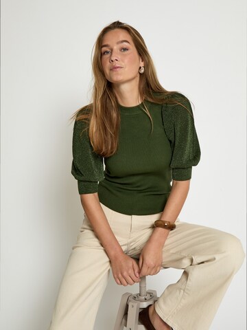 Pullover 'Fine' di minus in verde