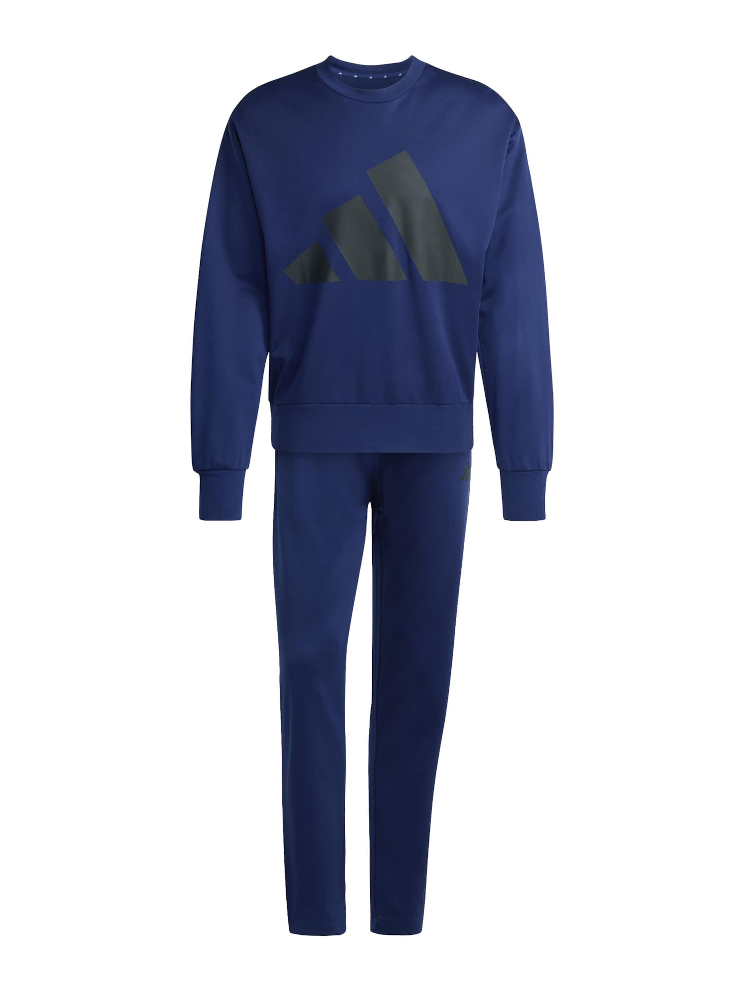 ADIDAS SPORTSWEAR Sports suit in Blue: front