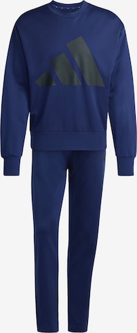 mėlyna ADIDAS SPORTSWEAR Sportinis kostiumas: priekis