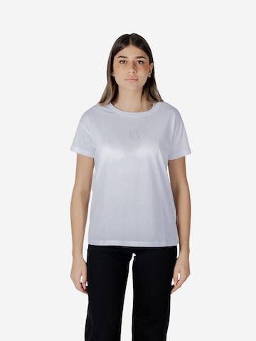 Maglietta 'XW000830 AF10356' di ARMANI EXCHANGE in bianco: frontale