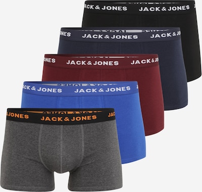 Boxer trumpikės 'JACBlack Friday' iš JACK & JONES, spalva – tamsiai mėlyna jūros spalva / tamsiai pilka / karmino raudona / juoda, Prekių apžvalga