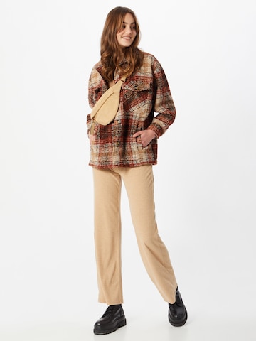 Liebesglück Φθινοπωρινό και ανοιξιάτικο μπουφάν σε καφέ