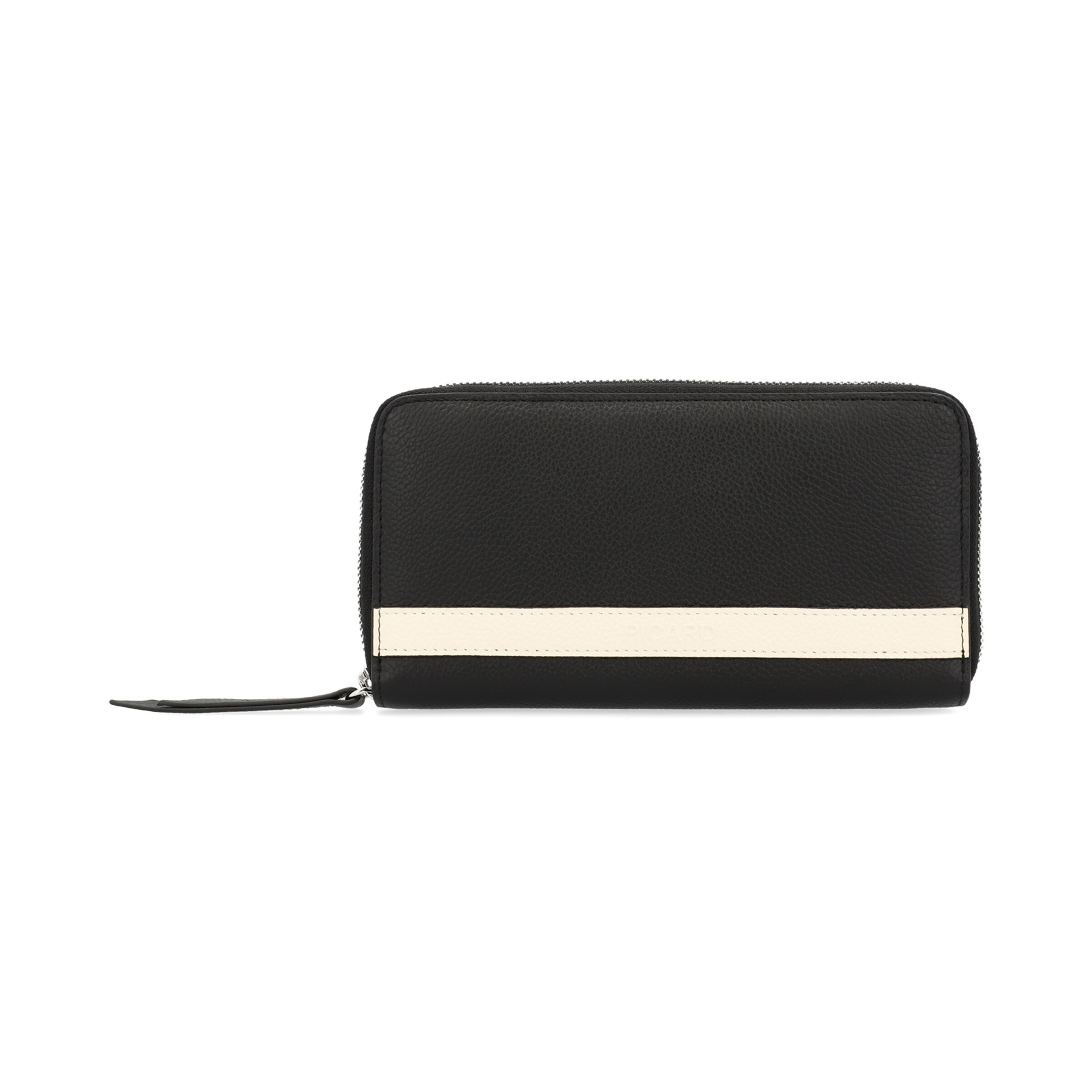 Picard Wallet ' Manu ' in Black: front