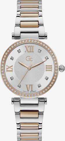 Gc Analoog horloge 'LadyCrystal' in Zilver: voorkant