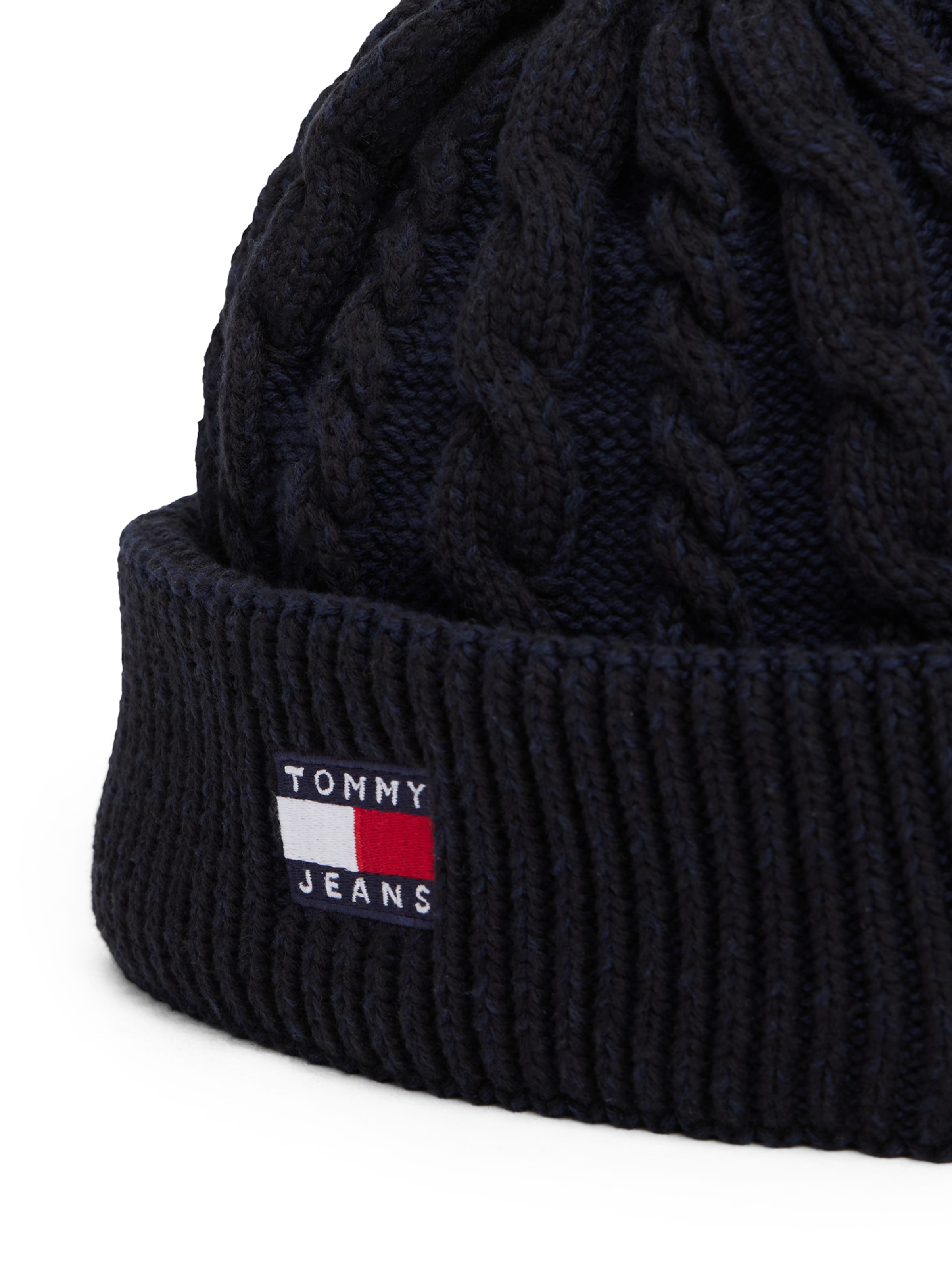 Bonnet 'HERITAGE' Tommy Jeans en noir