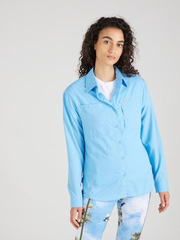 COLUMBIA Funkcionalna bluza 'Silver Ridge Utility' | modra barva: sprednja stran