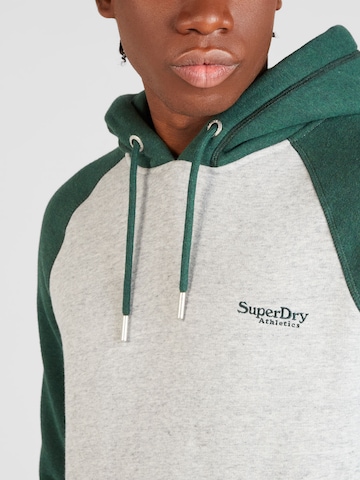 Superdry - Sweatshirt 'ESSENTIAL' em cinzento