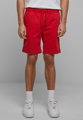 Regular Pantalon Urban Classics en rouge