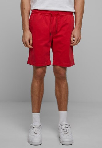 Urban Classics Regular Shorts in Rot