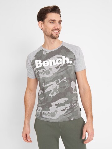 BENCH T-Shirt  'Besom' in Grau: predná strana