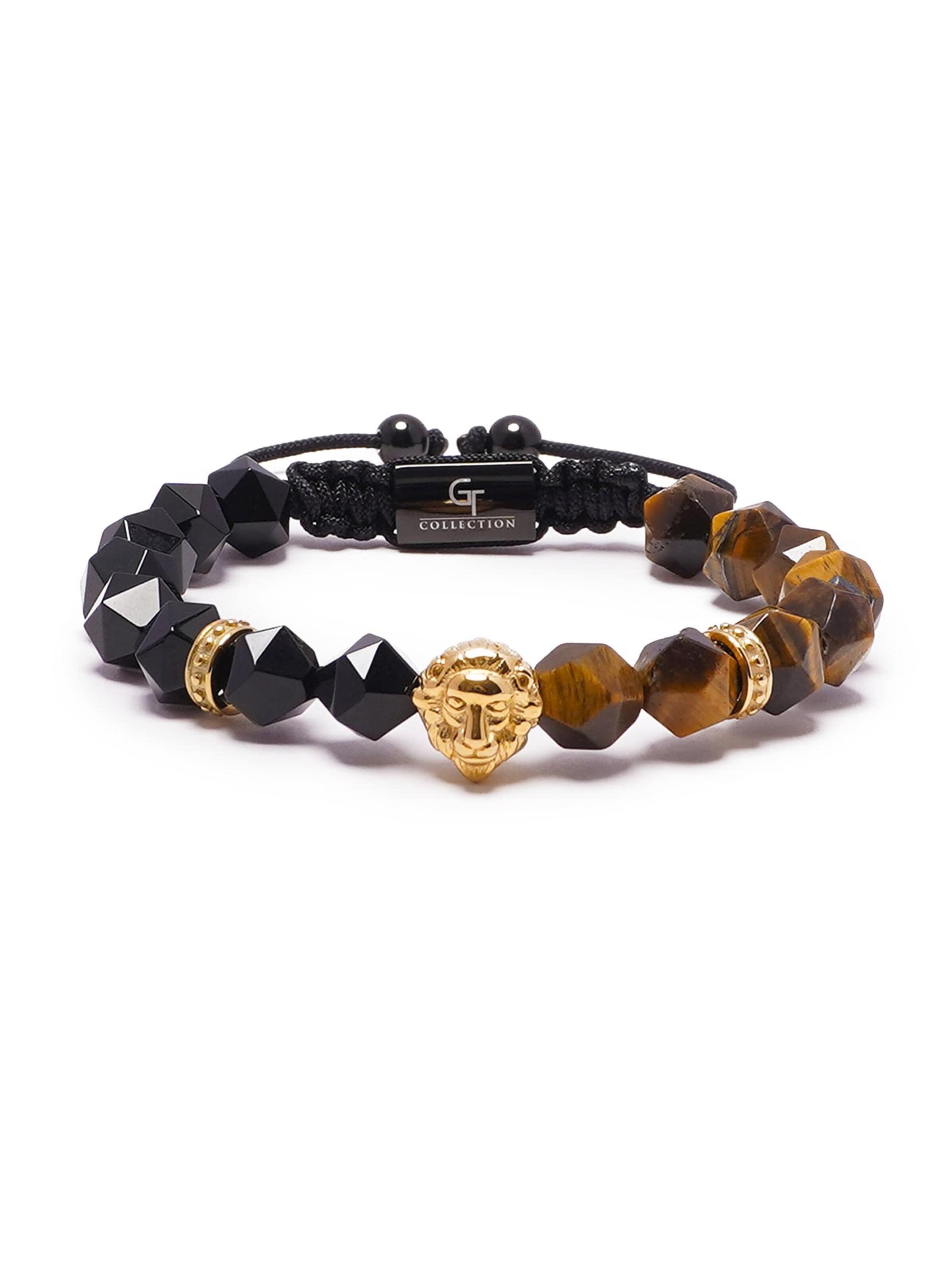 GT Collection Bracelet 'Wild Cat' in Brown: front