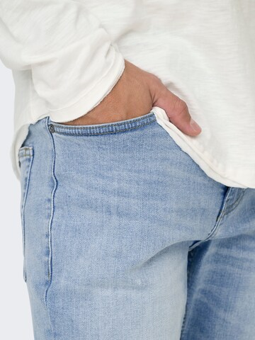 regular Jeans 'ONSWEFT' di Only & Sons in blu