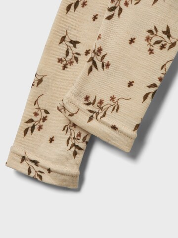 Coupe slim Leggings NAME IT en beige