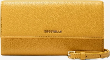 Coccinelle Wallet 'COCCINELLE' in Yellow: front