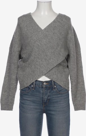 even&odd Sweater & Cardigan in XS in Grey: front