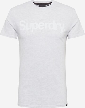 Superdry Tričko – bílá: přední strana
