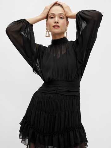 Robe-chemise 'Yves' YAS en noir