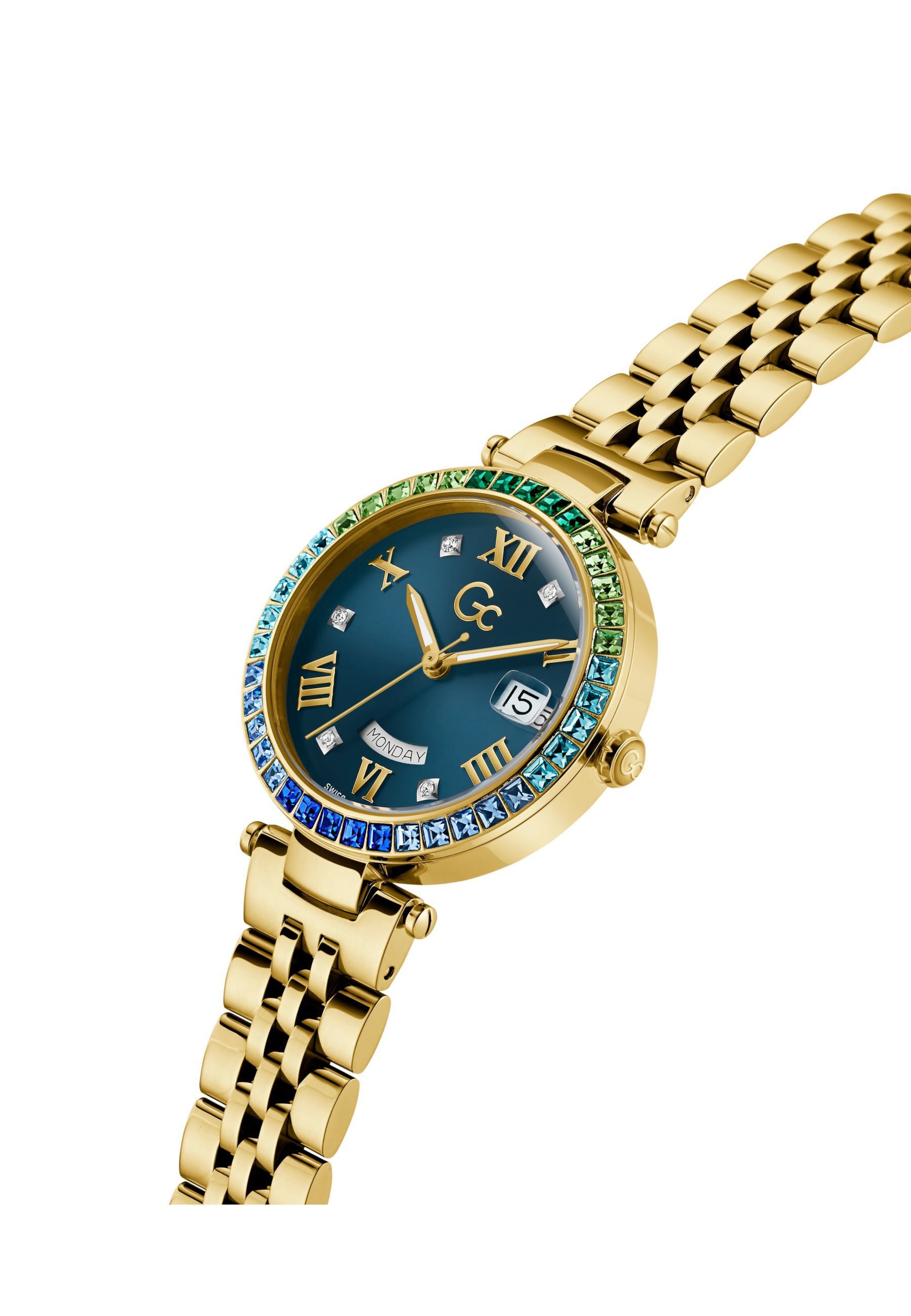 Gc Analog Watch in Gold