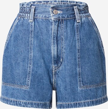 LEVI'S ® Szabványos Farmer 'A-Line Short' - kék: elől