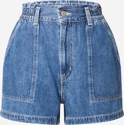 LEVI'S Дънки 'HIGH WAIST A LINE SHORT' в син деним, Преглед на продукта