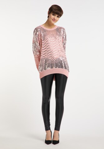 Pull-over myMo at night en rose