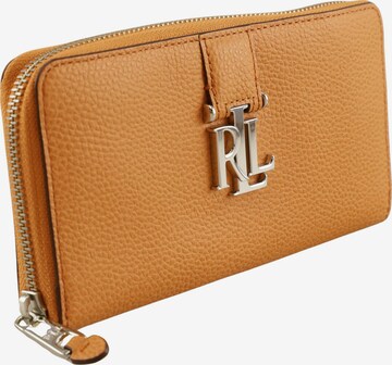 Lauren Ralph Lauren Small Leather Goods in One size in Brown: front