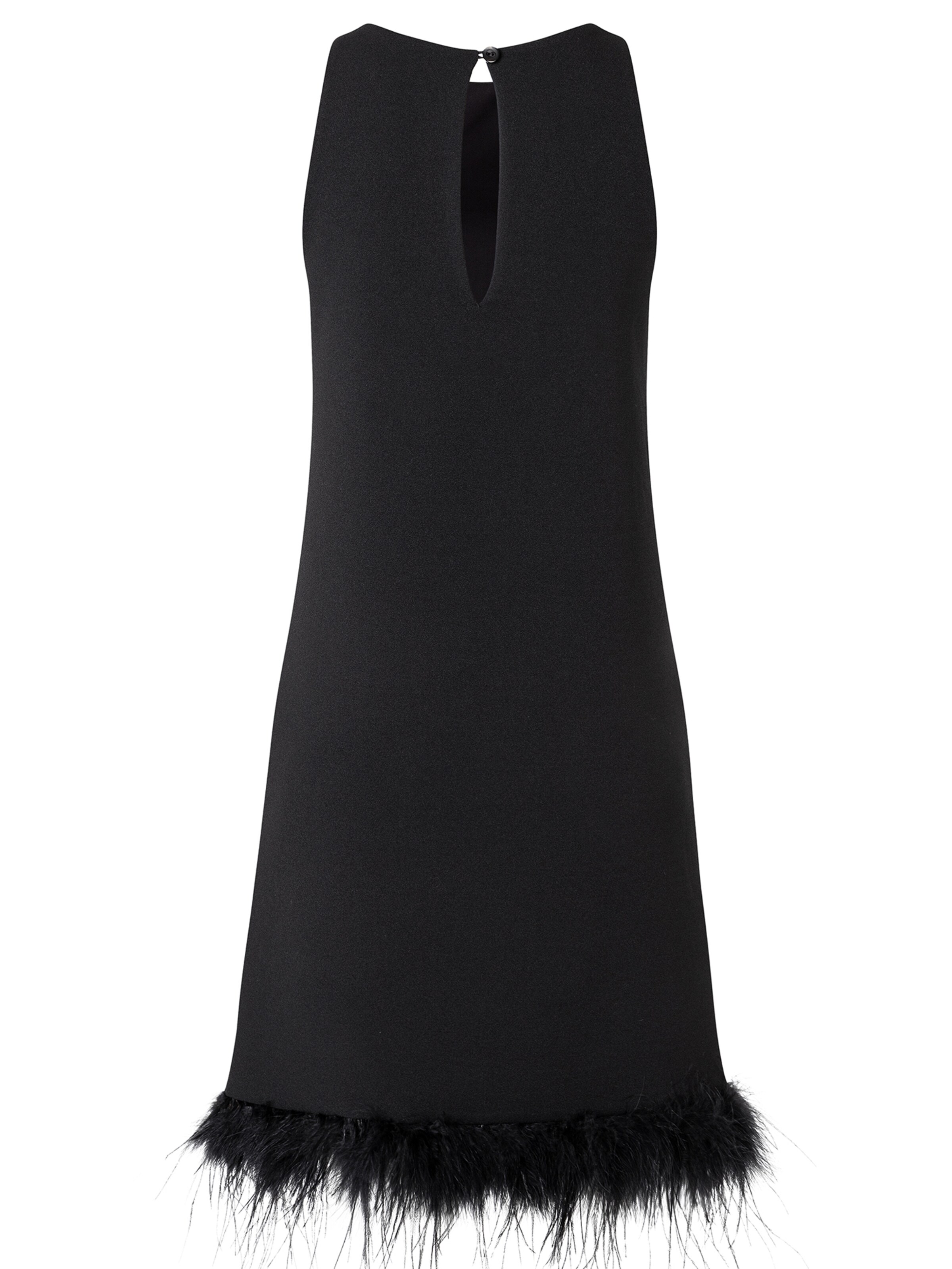 Ana Alcazar Abendkleid 'Afara' in Schwarz: Vorderseite