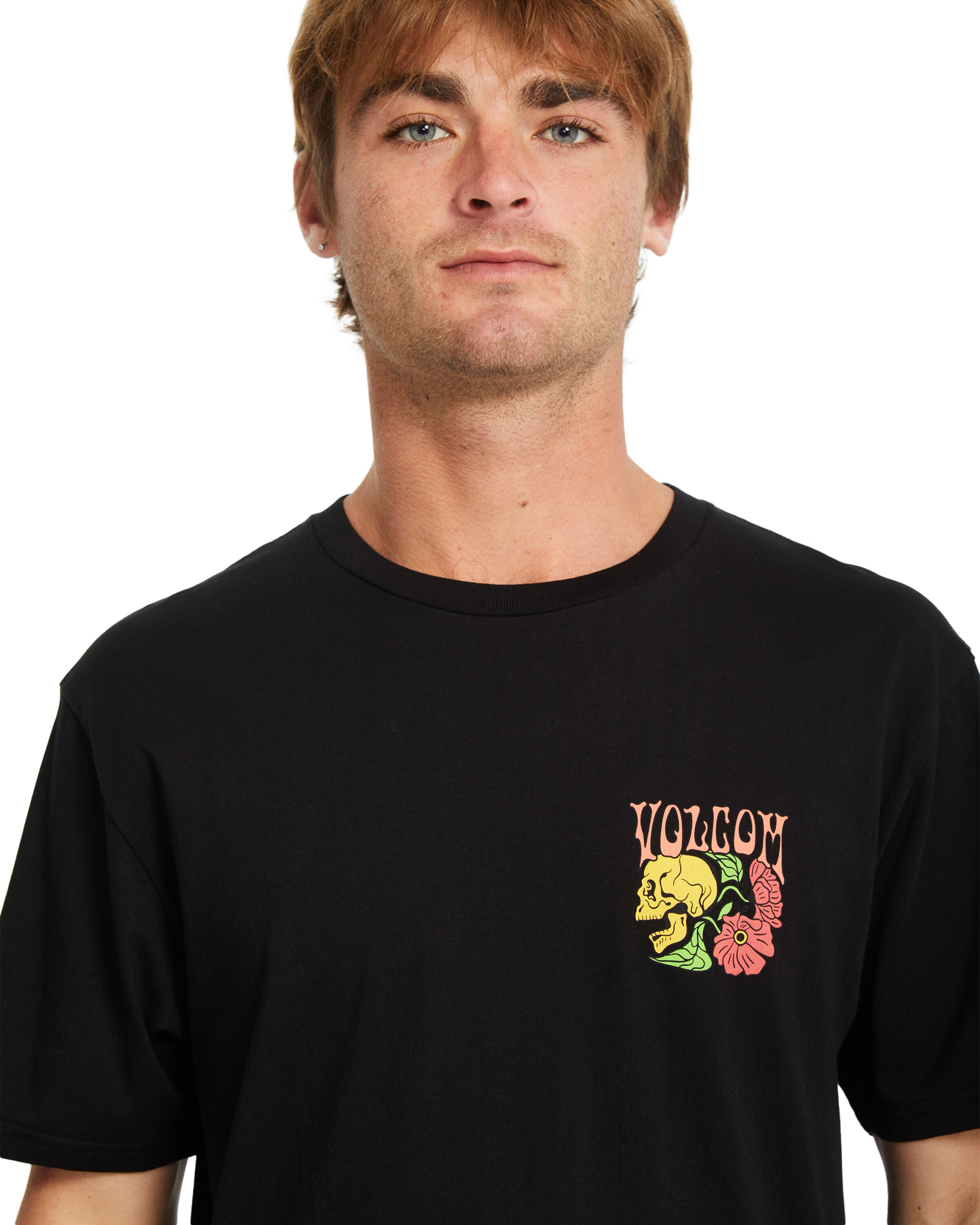 Volcom T-Shirt 'Toofflow' in Schwarz