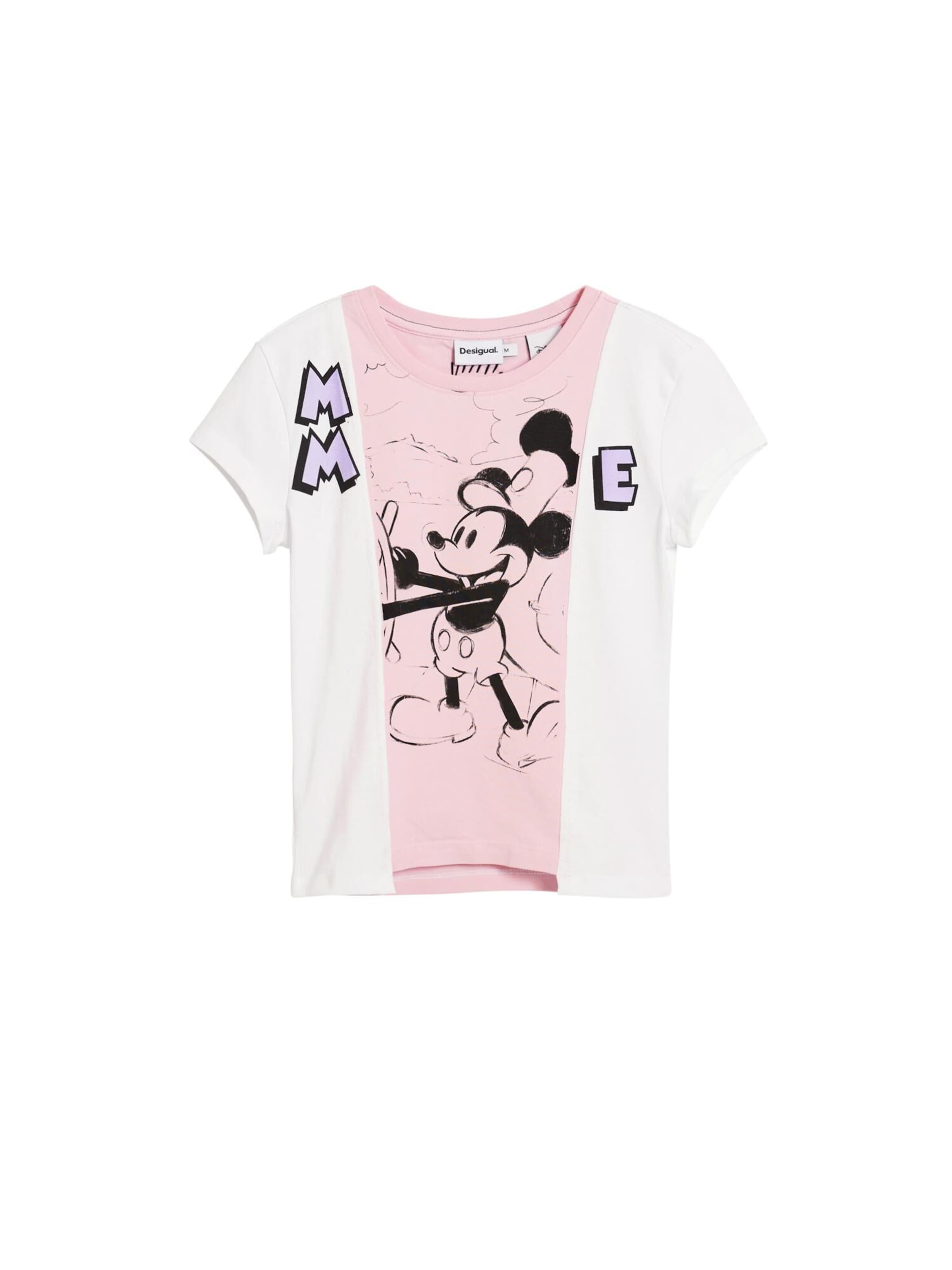 Desigual Särk 'Mickey Mouse™' heleroosa / must / valge, Tootevaade