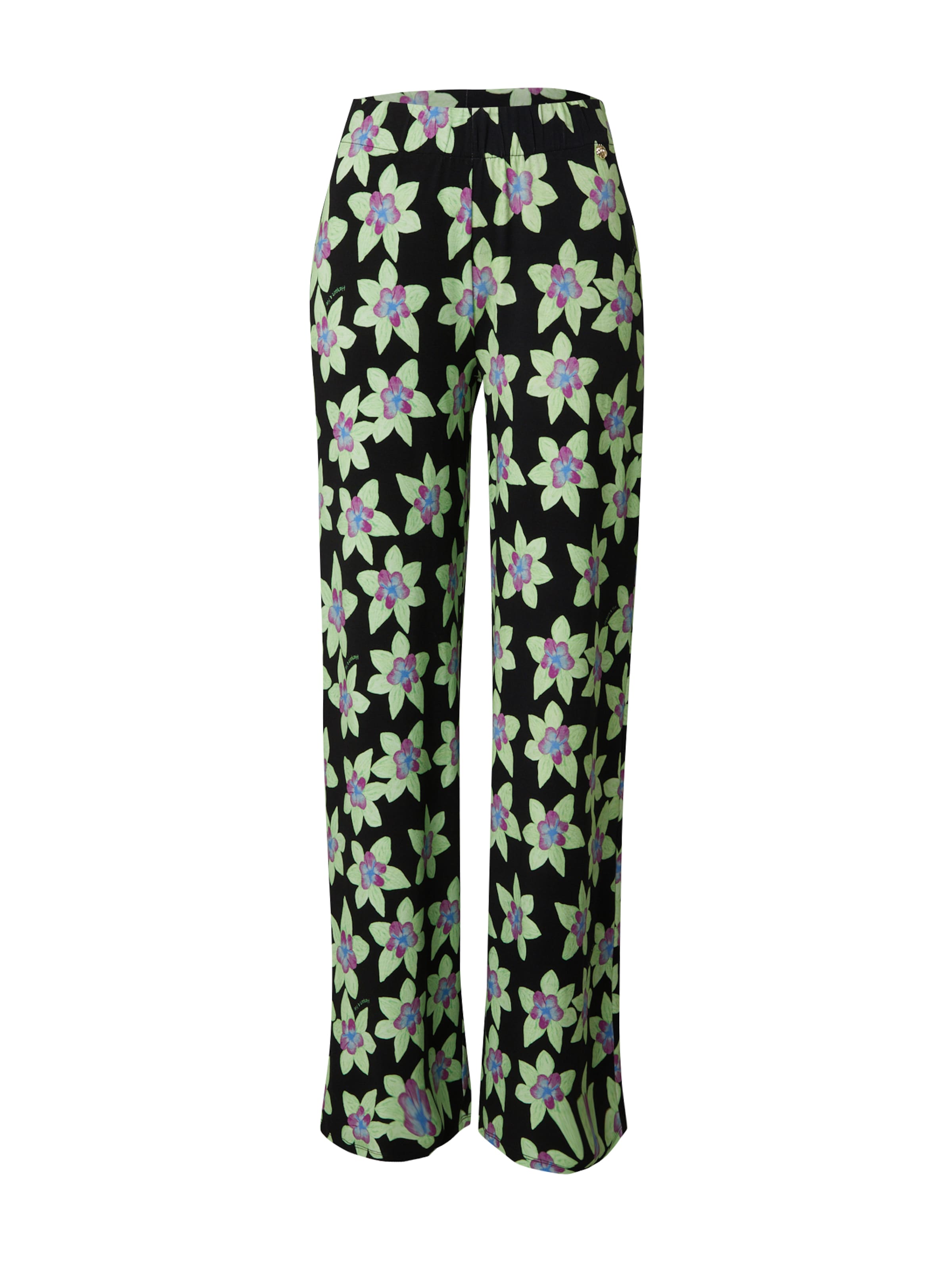 melns Harper & Yve Platas staras Bikses: no priekšpuses