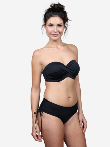 SugarShape Bandeau Bikini Top 'Monaco' in Black
