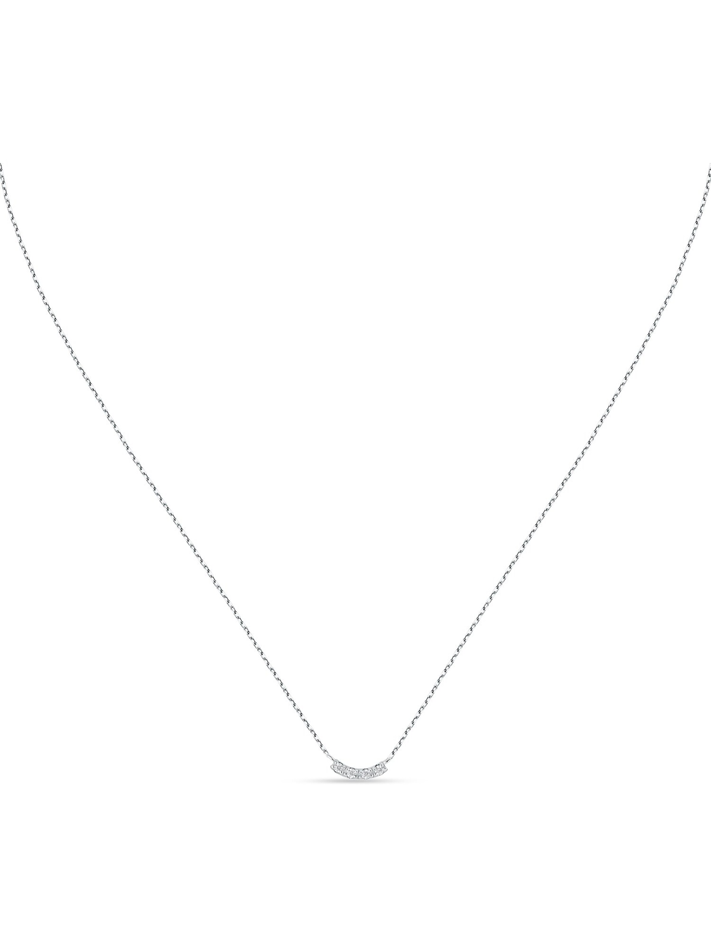 Live Diamond Kette in Weiß