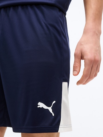 PUMA Regular Sportbroek 'TeamLIGA26' in Blauw