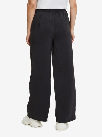 Wide Leg Pantalon Cartoon en noir